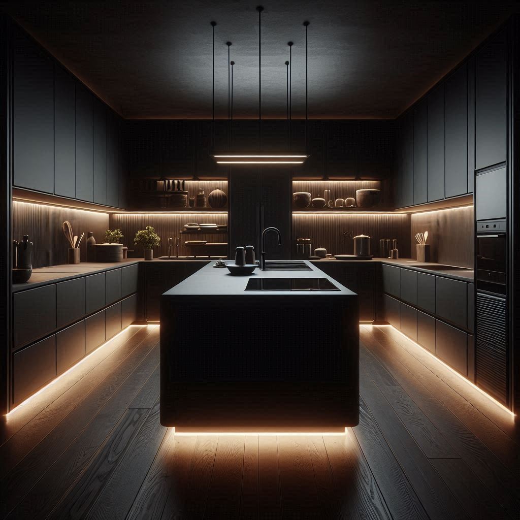 Cucina arredata di design